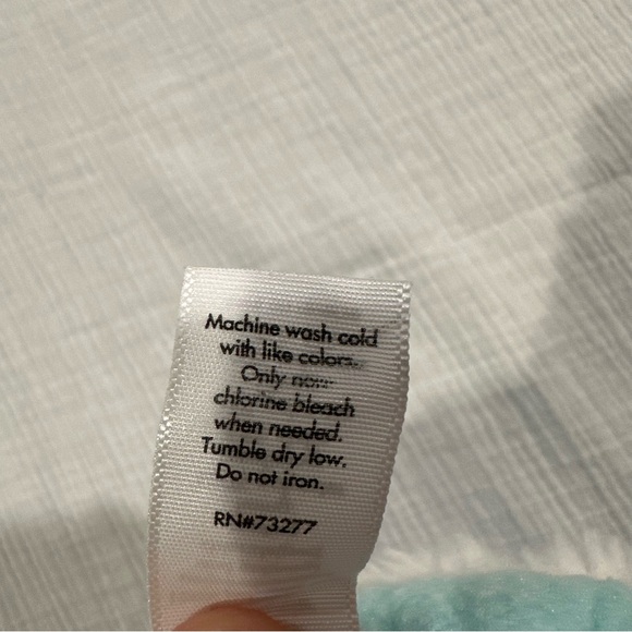 Jumping Beans Teal Mittens w/ Floral Design • Thinsulate Insulation 40g - Picture 6 of 6